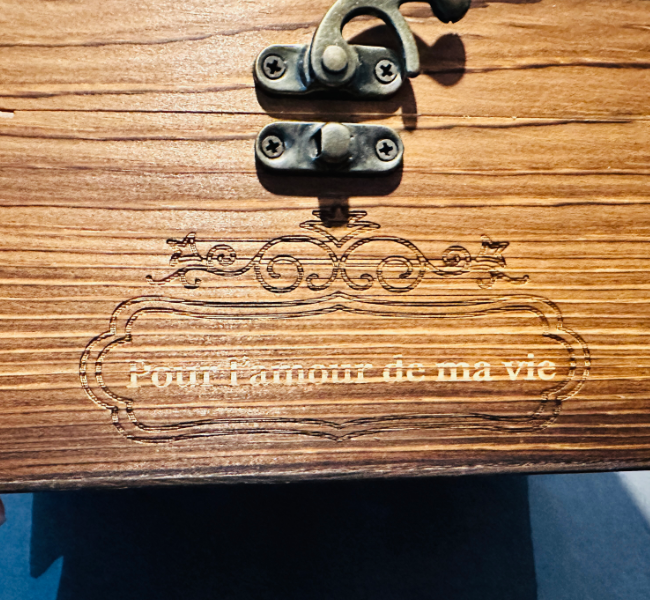 Test de gravure réussi